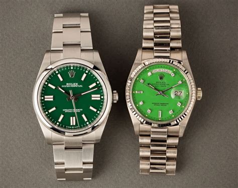 rolex stella dial vs perpetual